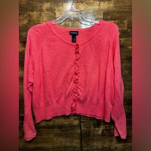 Ladies - Lane Bryant Cropped Cardigan - Used 22/24